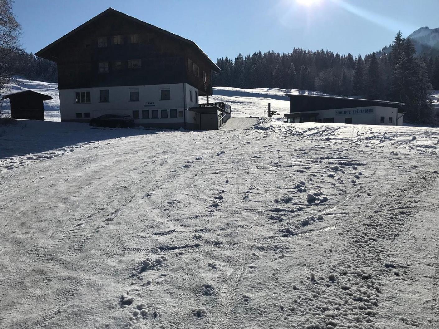 Ferienwohnung Morgentau Am Rande Der Wildnis Sibratsgfäll Exterior foto